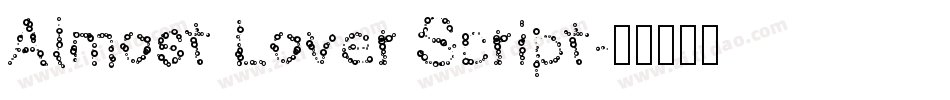 Almost Lover Script字体转换